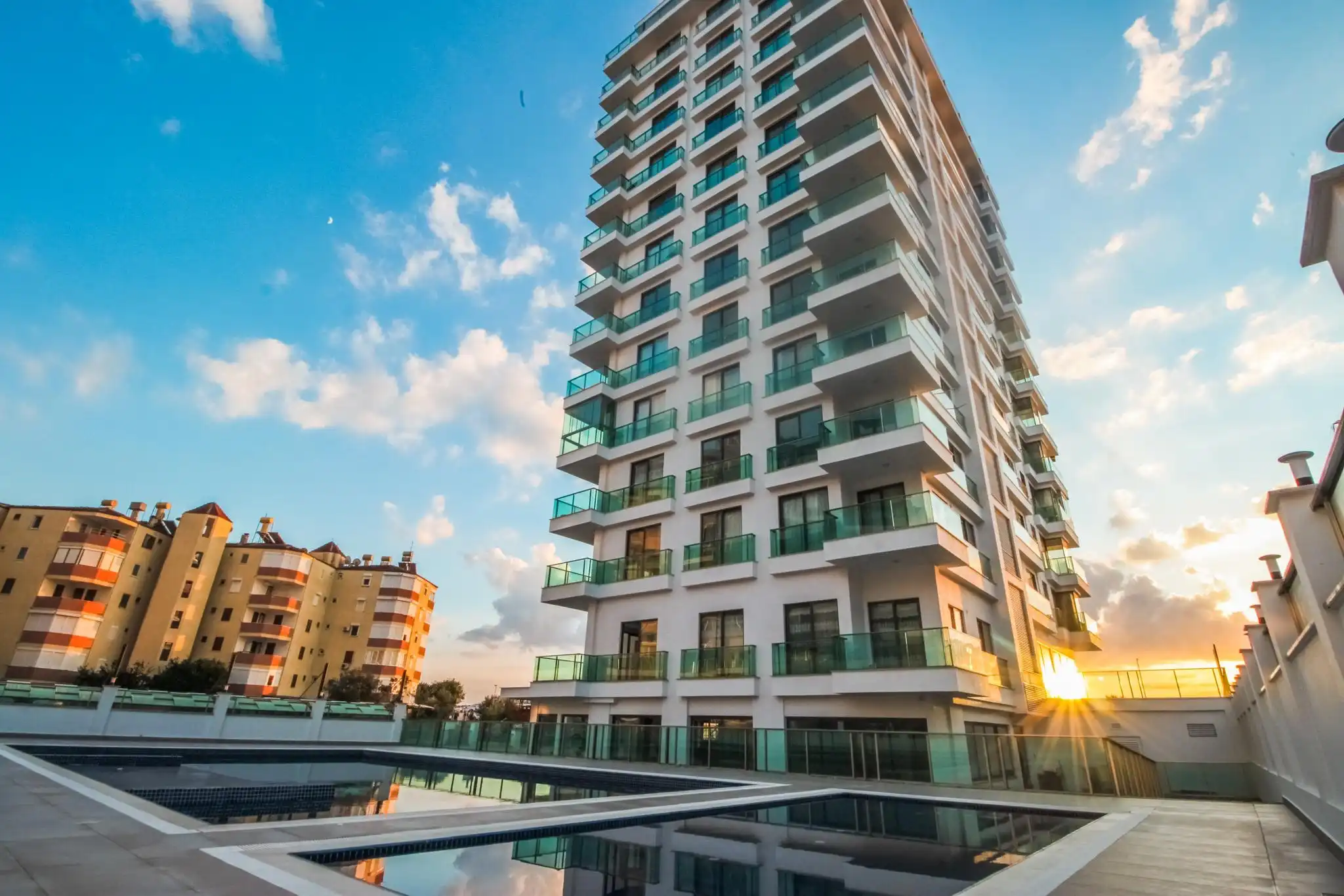 Изображение Однокомнатная квартира на первой линии района Махмутллар