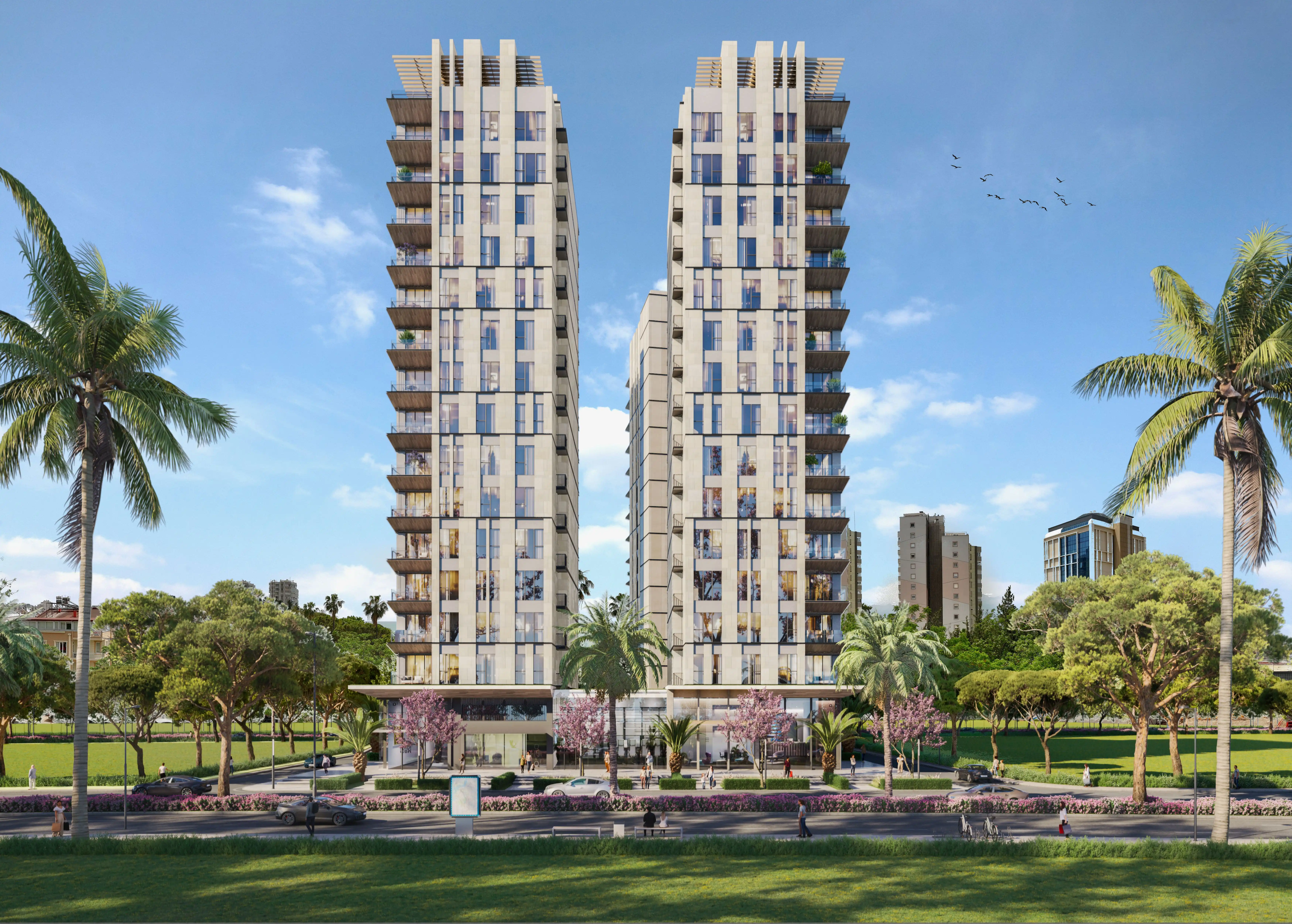 Изображение Проект бизнес класса, на первой линии от моря, в районе Лара