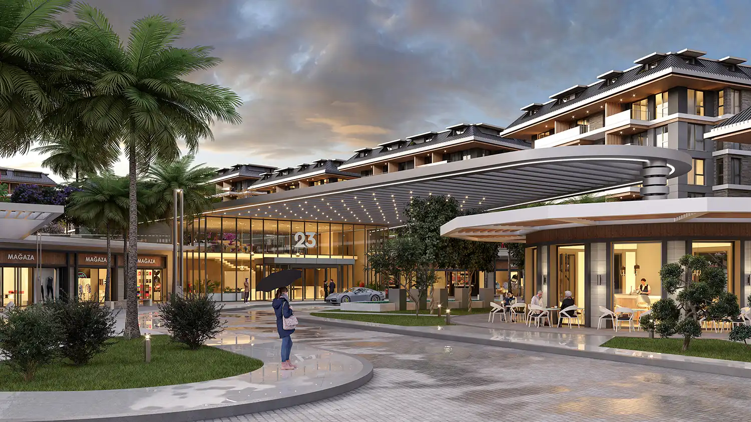 Изображение Современный проект с высококлассными квартирами в центре Оба