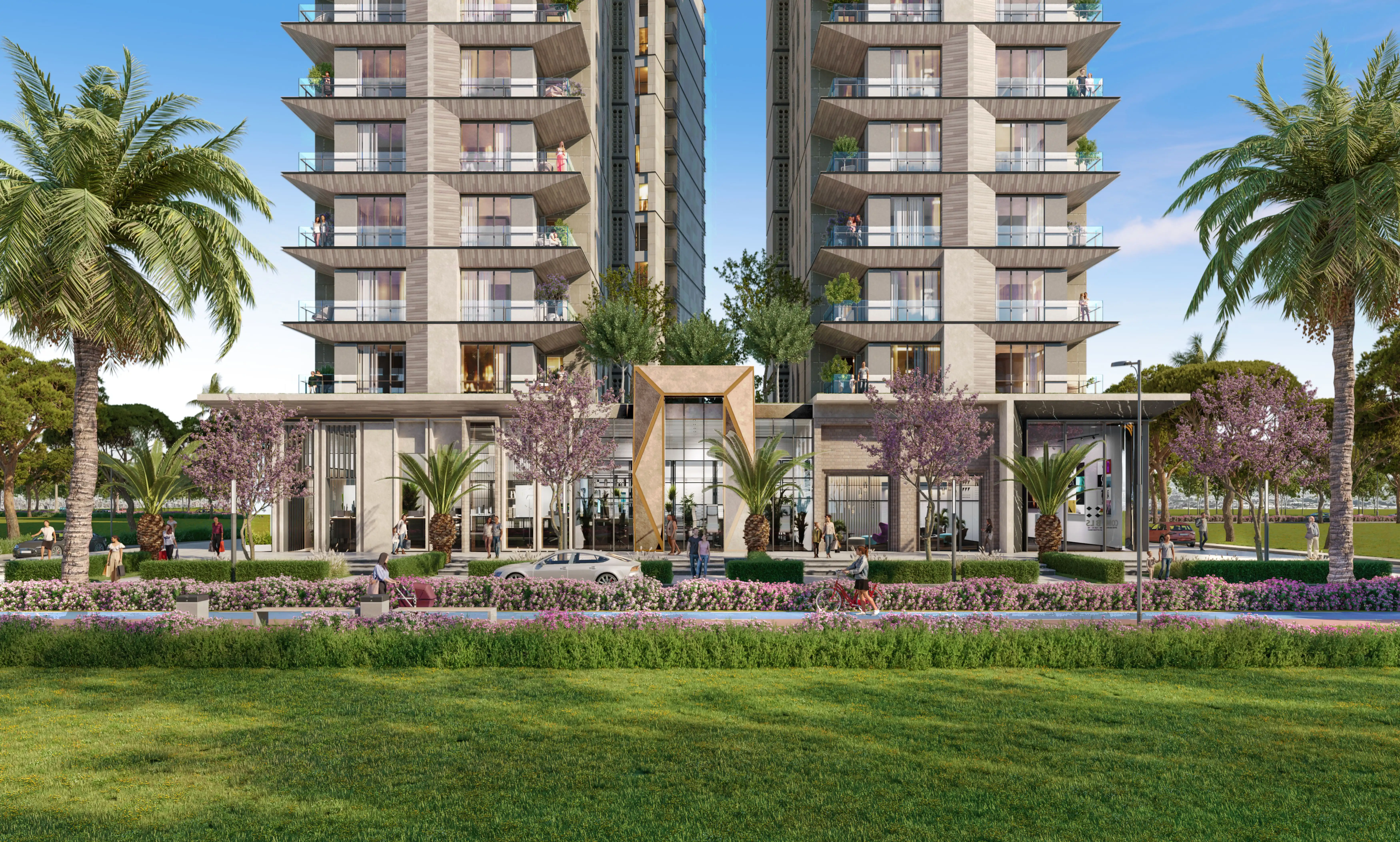 Изображение Проект бизнес класса, на первой линии от моря, в районе Лара