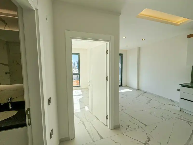 Изображение Просторная квартира 1+1 в Авсалларе, новостройка