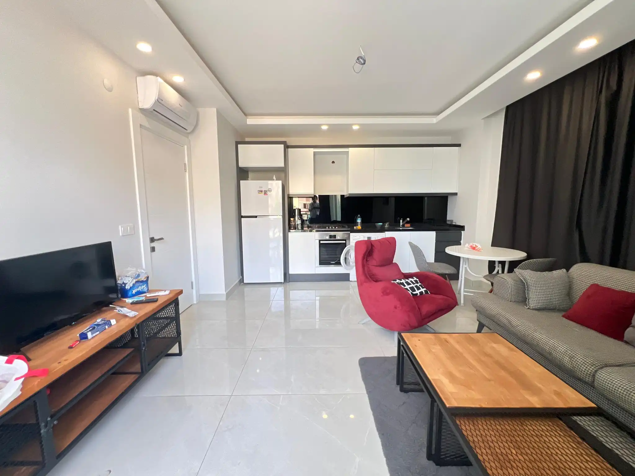 Изображение Однокомнатная квартира на первой линии района Махмутллар